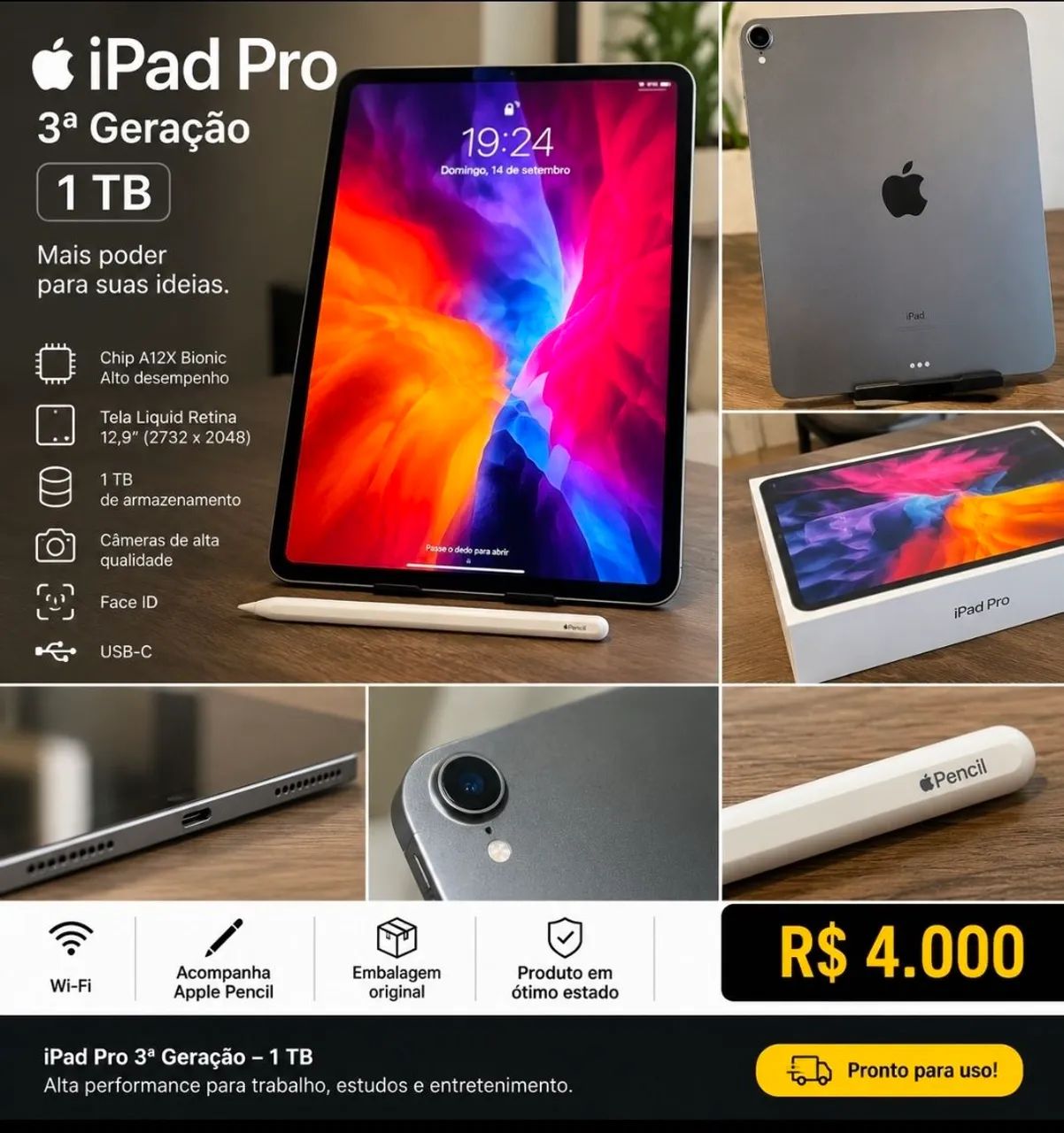 ipad pro 3 geracao