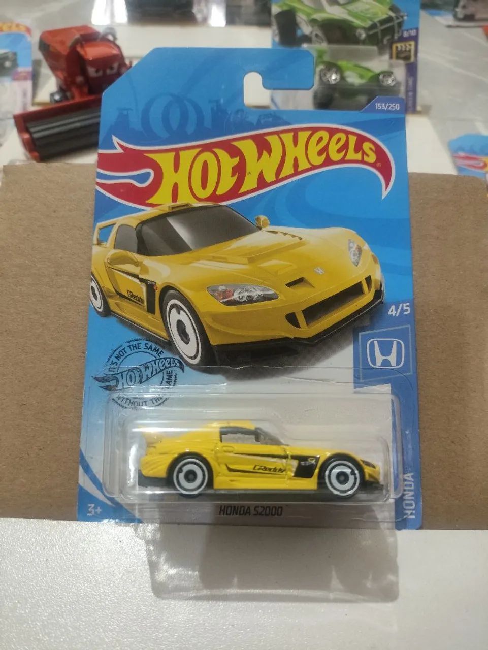 Hot Wheels Honda S2000 amarelo- Mainline