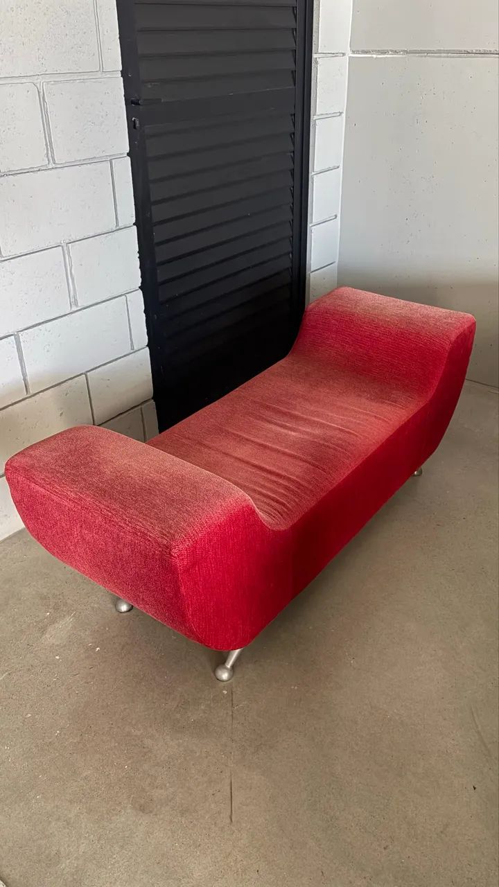 Recamier vermelho 