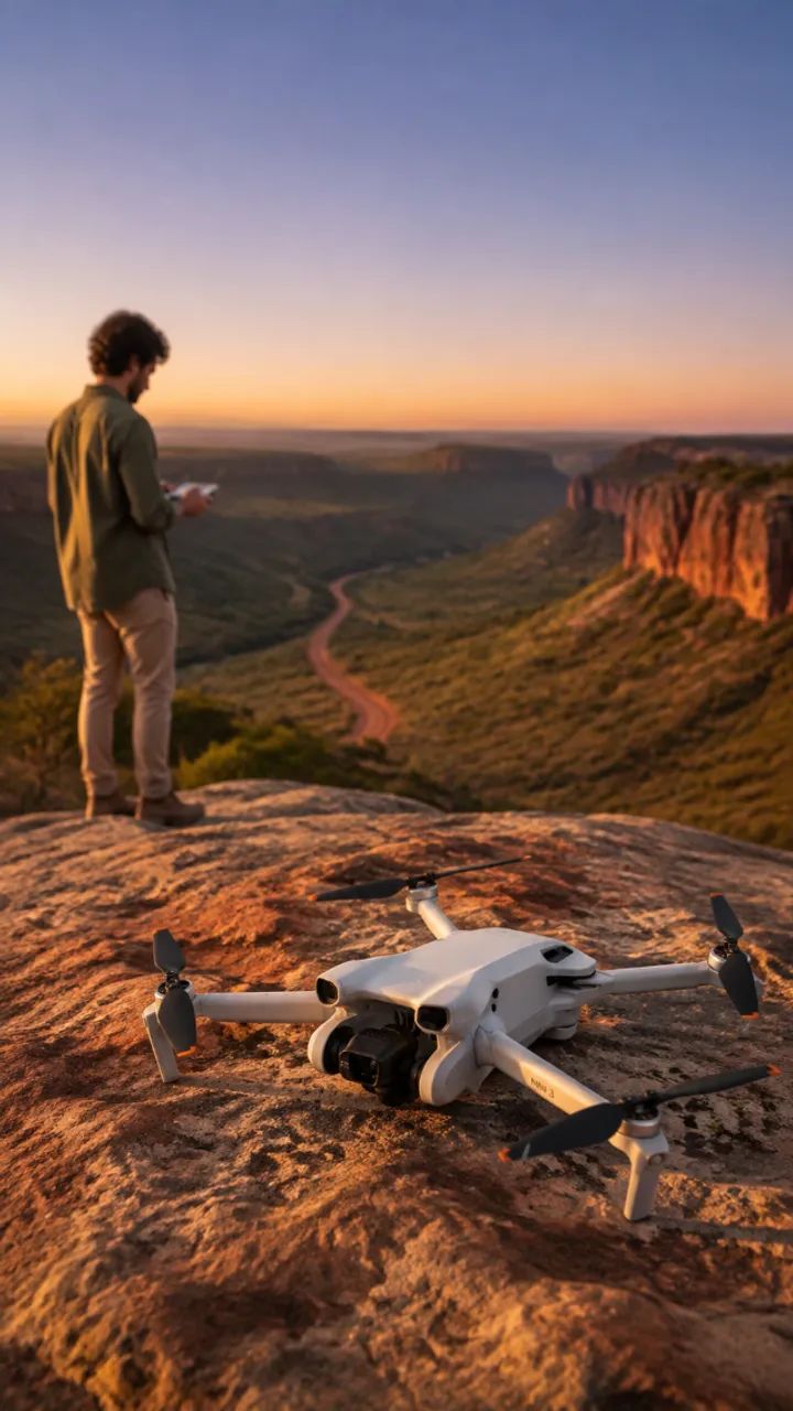 Drone DJI Mini 3 - lacrado e Homologado pela Anatel  - Foto 4