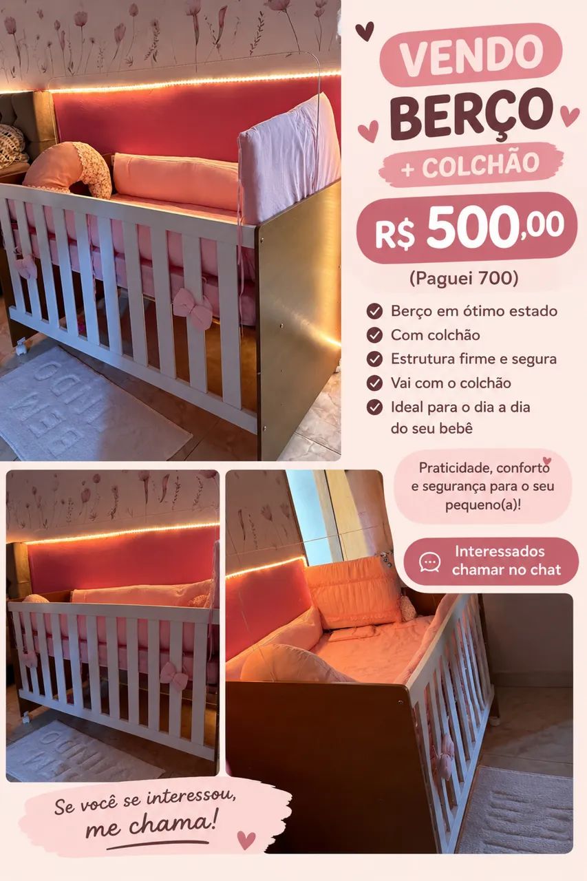 Berço a venda