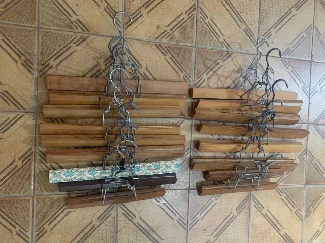 Lote com 17 Cabides de Pressão Antigos Vintage - Foto 3