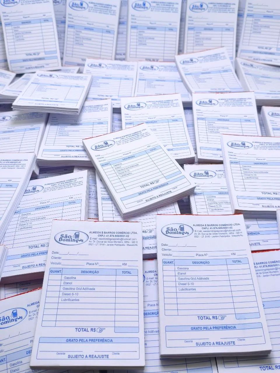 Bloco de Controle / Nota de Atendimento Personalizada  - Foto 3