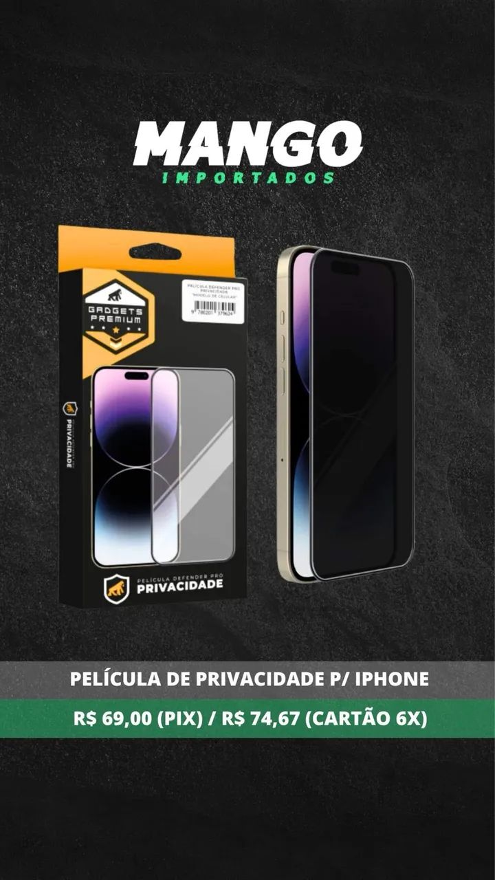 Película Defender Pro Privacidade Gshield  - Foto 2