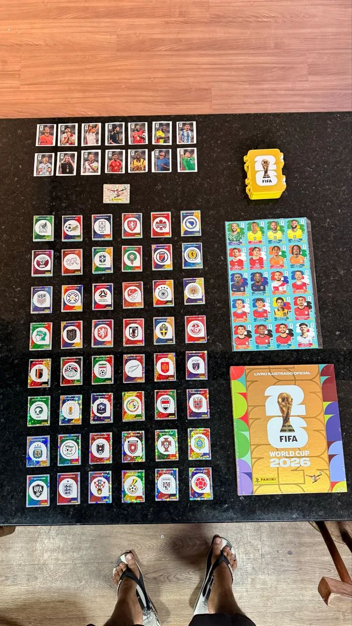 COLEÇÃO COMPLETA FIGURINHAS COPA 2026 - Foto 4