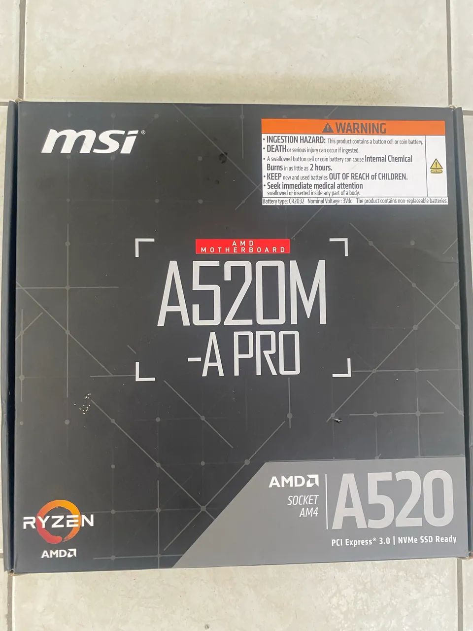 A520M-A PRO! (NOVA)