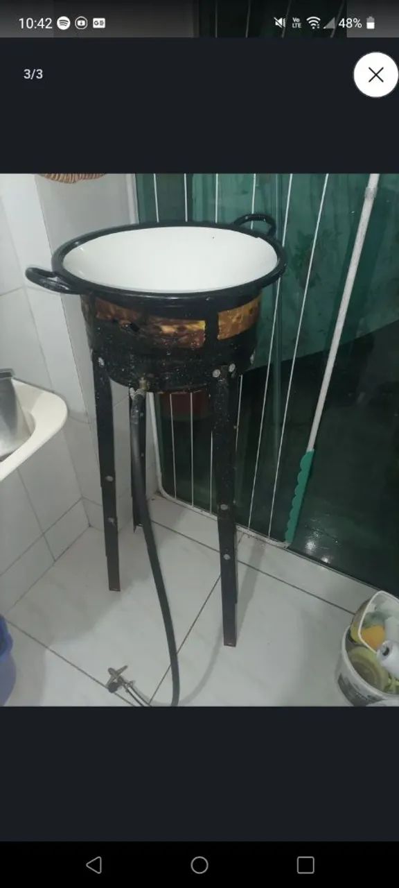 Fritador a gás 