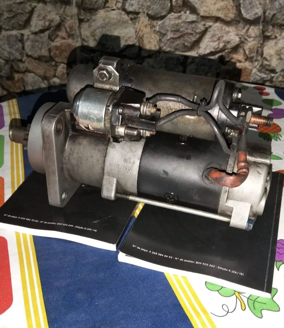 Motor de partida Mercedes Benz e Man  - Foto 4