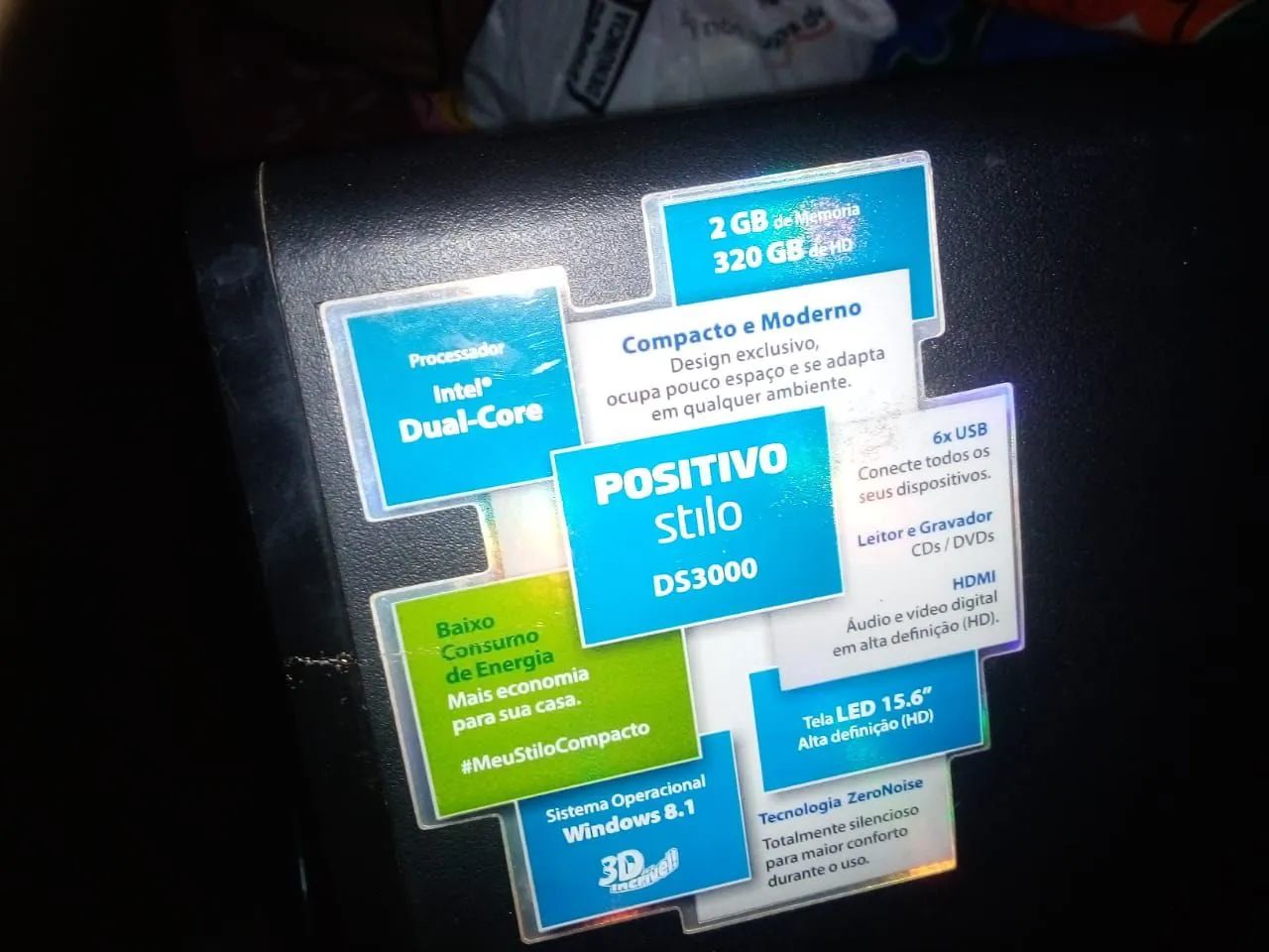 Computador em otimo estado de conservação pouco usado 