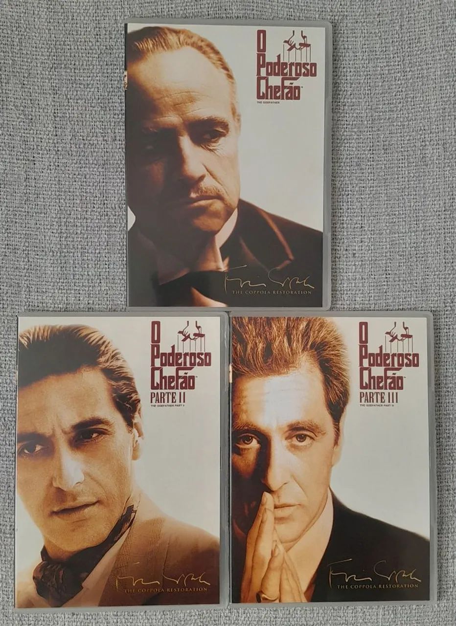 DVD O Poderoso Chefão (Trilogia) - Foto 3