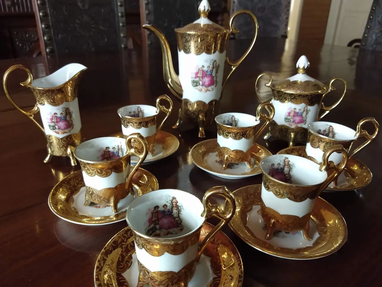Raridade Conjunto de Café PORCELANARTE década de 70 - Foto 2