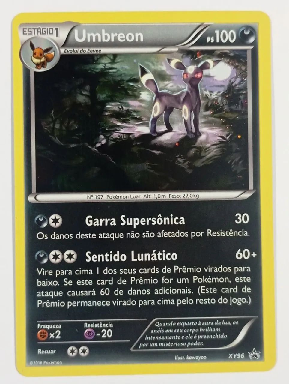 Carta Pokémon Umbreon (xy96) - Foto 5