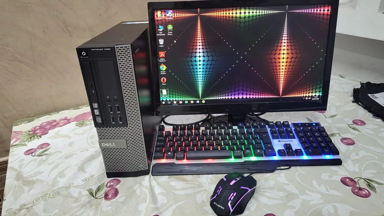 Pc Dell intel Core i5, Memória 8 Gb, Tela 19 Pol, HD 500 Gb, Bem Rápido, Ótimo Estado. - Foto 2