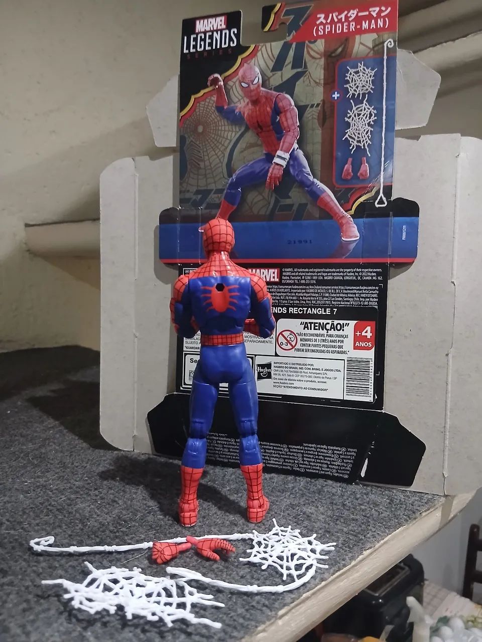 Homem Aranha Spider Man japonês Marvel Legends  - Foto 4