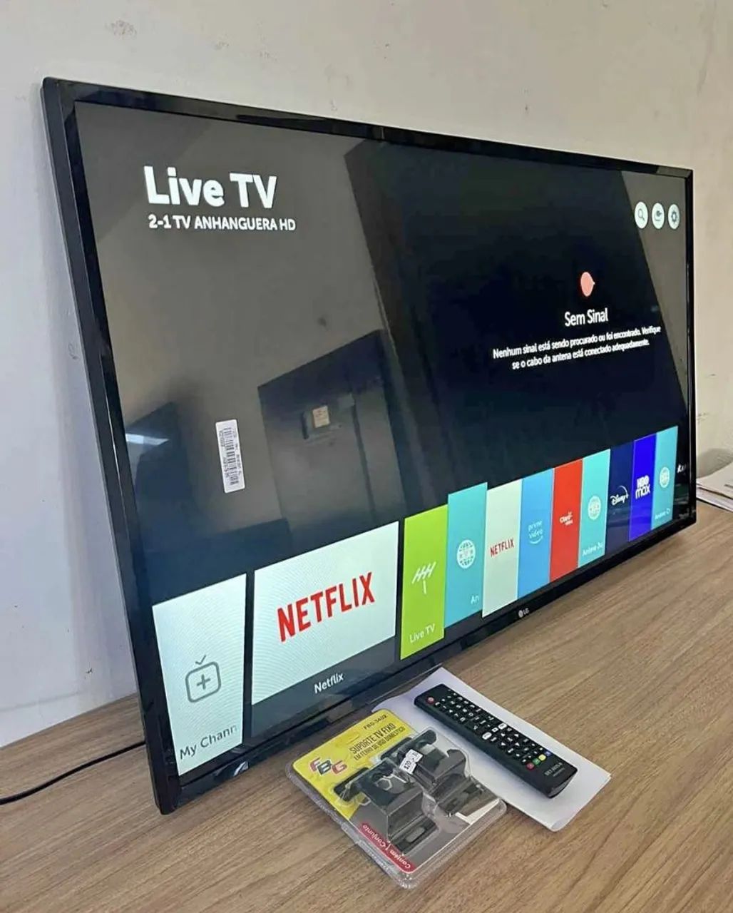 TELEVISÃO 43 POLEGADAS LG SMART TODOS APLICATIVOS ATUALIZADOS FAÇO ENTREGA SEM CUSTO  - Foto 4