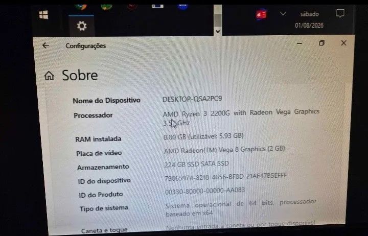 Computador Desktop Completo com periféricos! - Foto 3