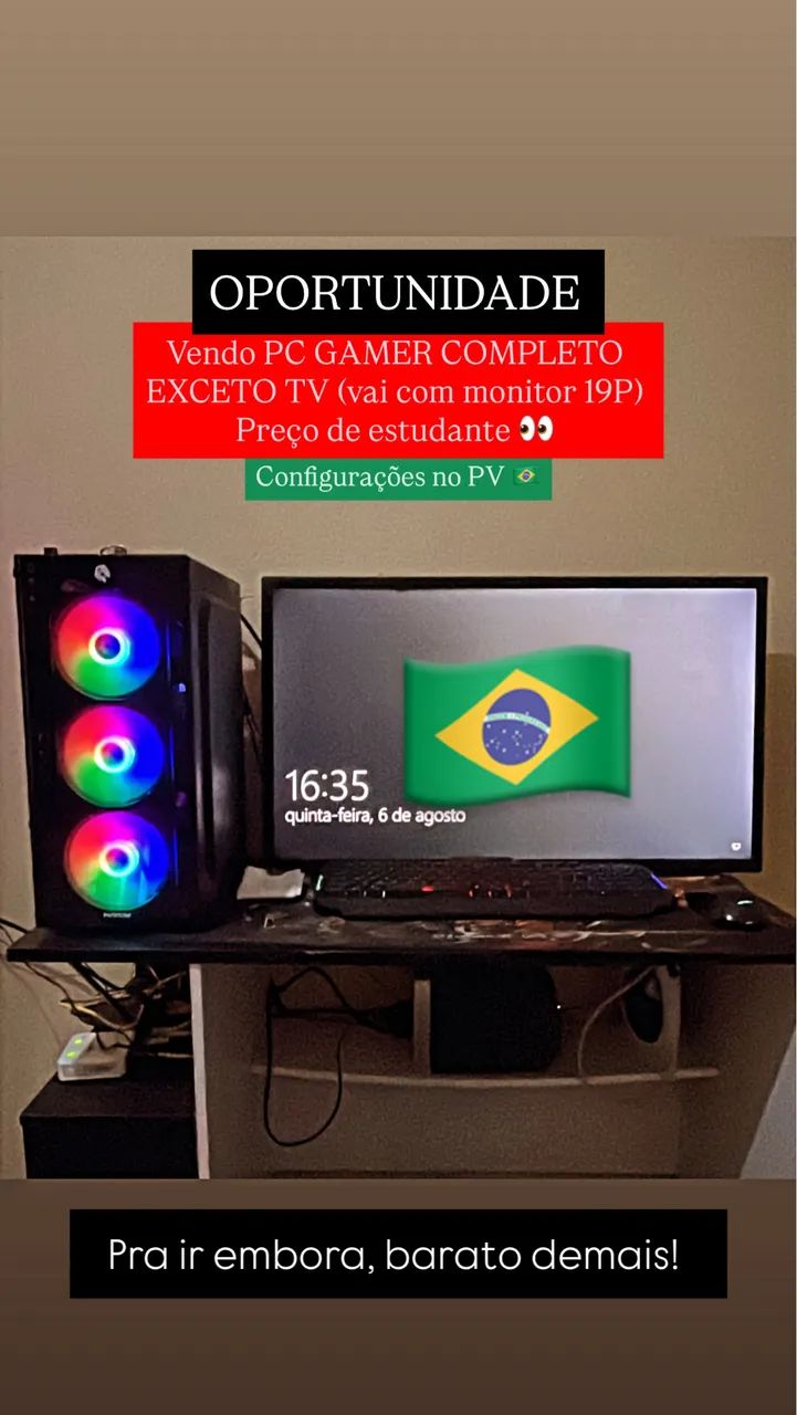 PC GAMMER BARATO