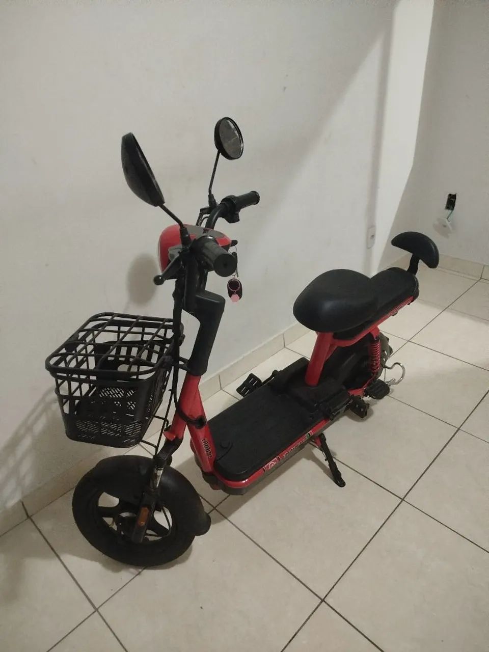 Bicicleta elétrica aco aro 14 2026