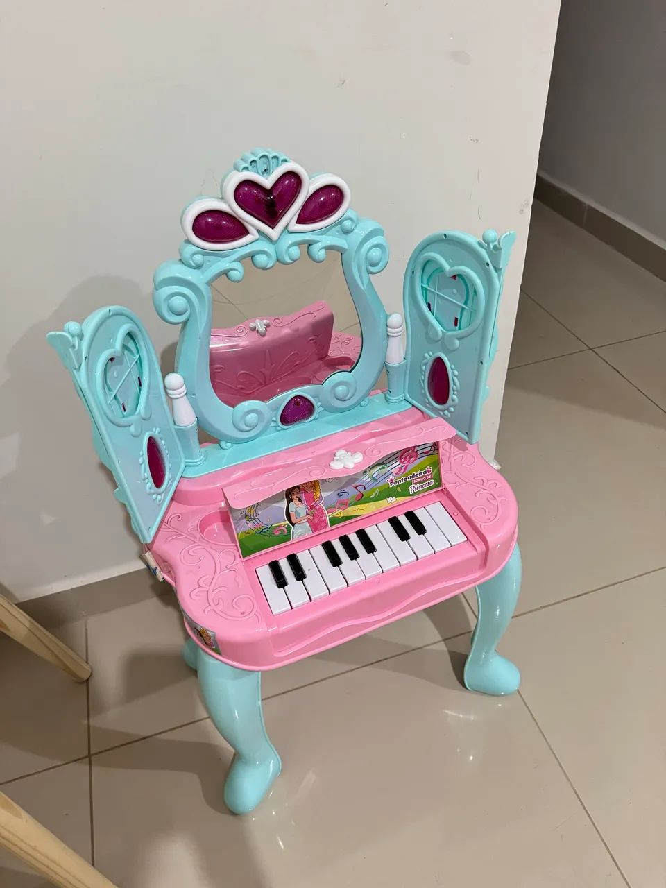 Espelho mágico e piano