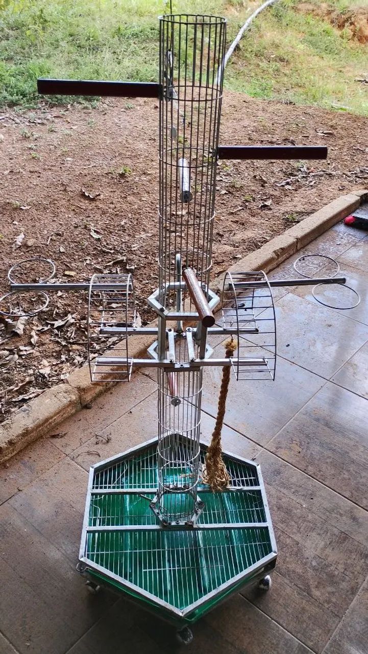 Gaiola para aves mansa