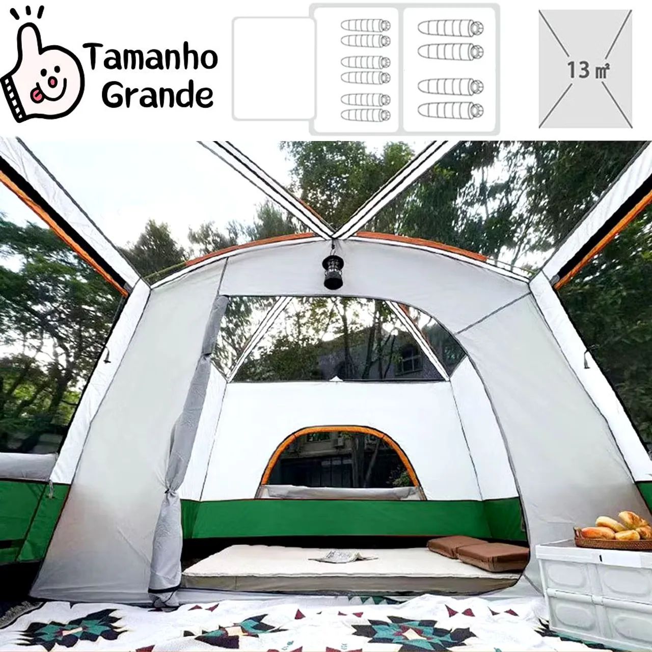 Barraca de camping Joy fox - Foto 3