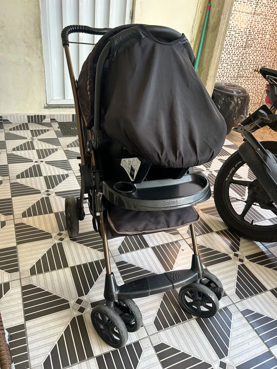 CARRINHO COM BEBÊ CONFORTO GALZERANO - Foto 3
