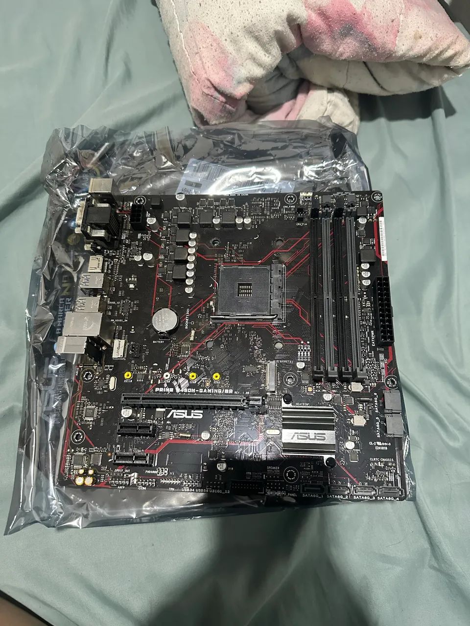 Placa mae asus b450m gaming br - Foto 4