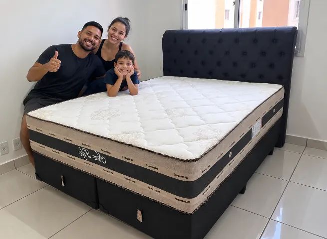 Cama Queen (nova embalada)