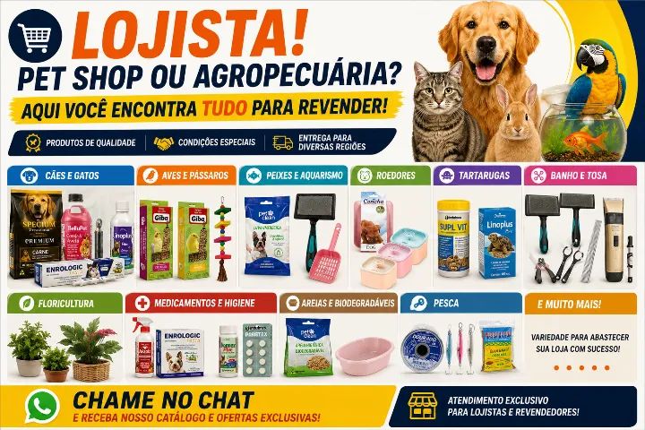 ACESSÓRIOS PARA CÃES E GATOS | ATACADO E REVENDA