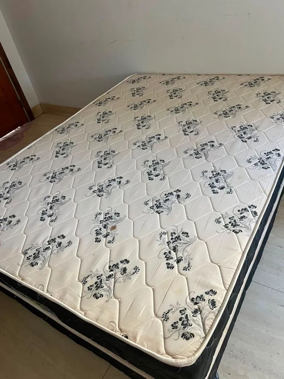 CAMA BOX CASAL ESPUMA SELADA - FAÇO ENTREGA. - Foto 5