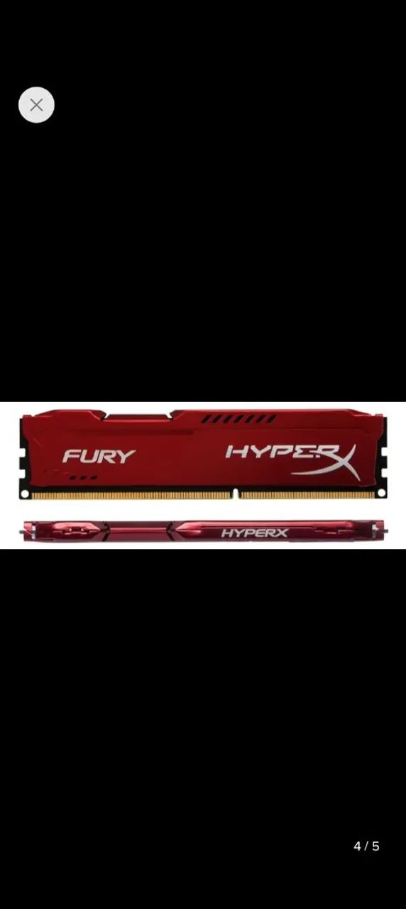 Memória RAM Fury hyperx - Foto 4