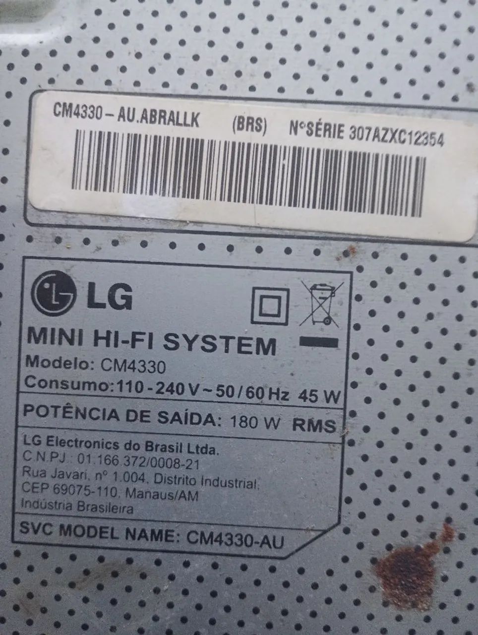 System LG mod CM 4330 - Foto 2