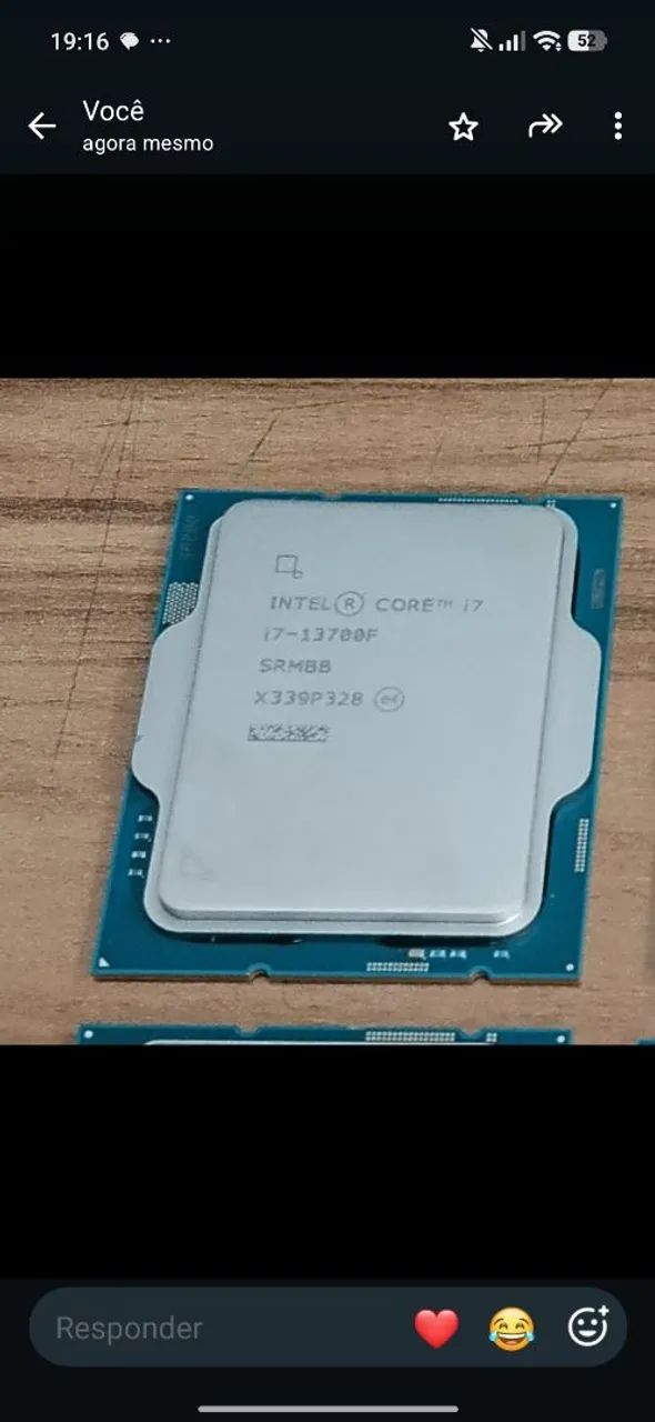 Processador i7 13700F Novo Oem Garantia e Nota  - Foto 2