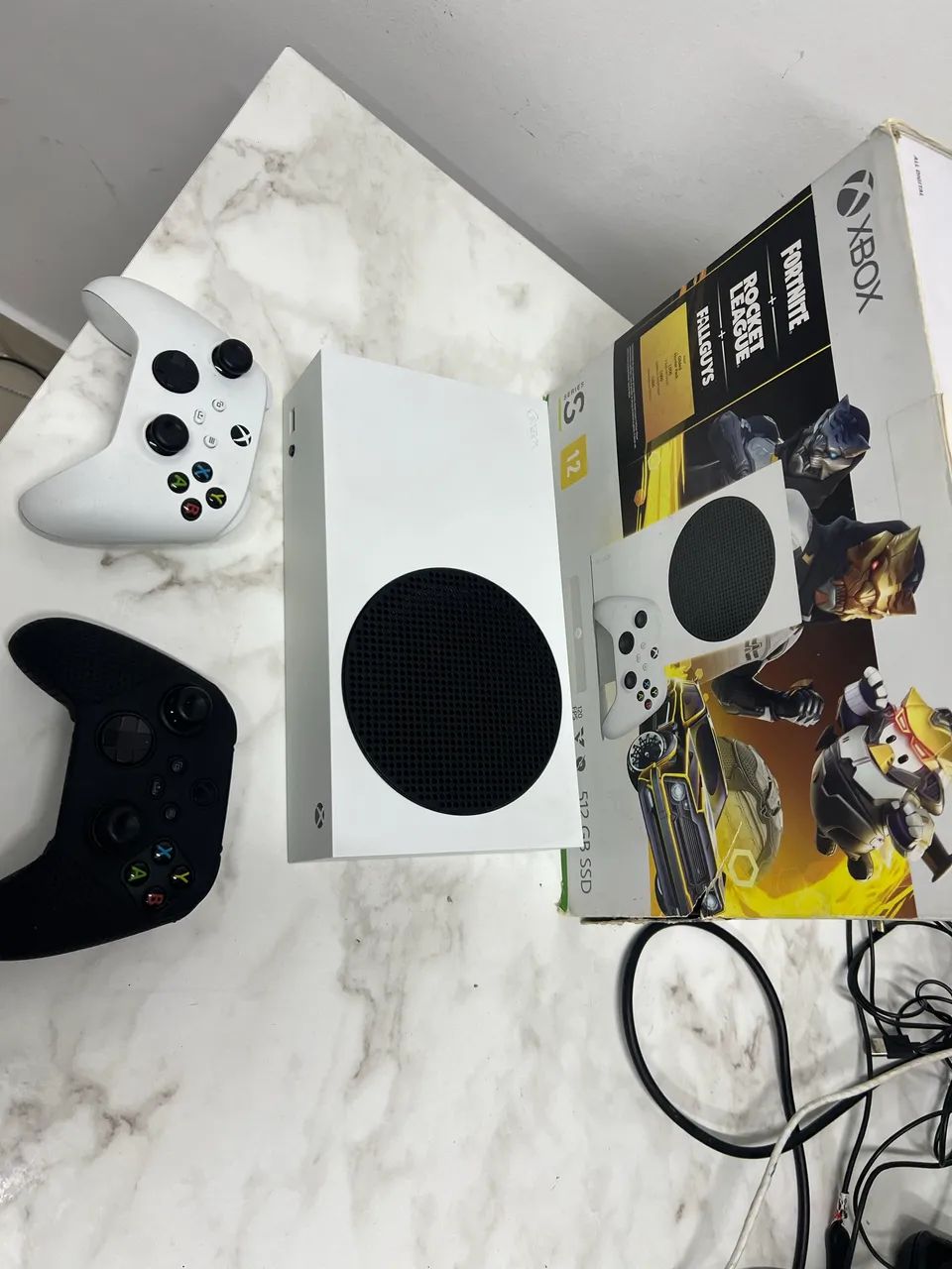 Xbox series S 02 controles e caixa - Foto 4