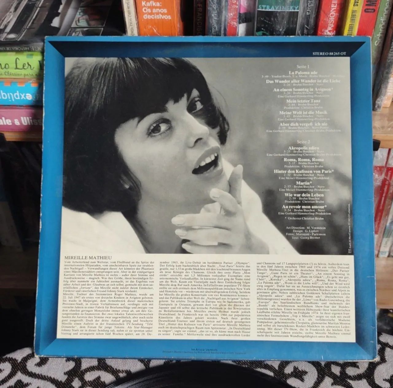 Mireille Mathieu - LP vinil - Die großen Erfolge - Importado da Alemanha - Foto 6