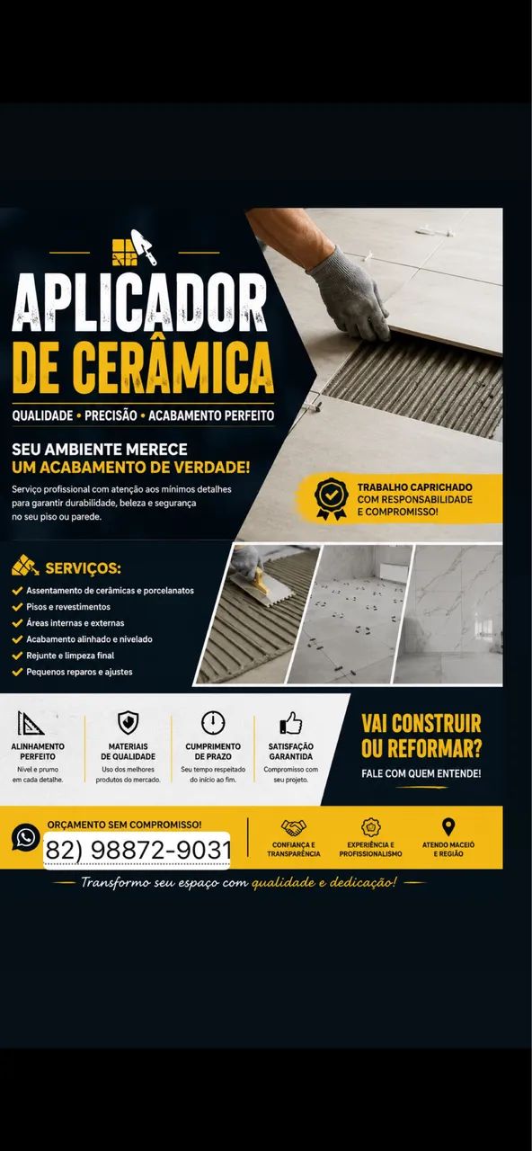 Pintura e Aplicação de Cerâmica e Porcelanato * - Foto 3