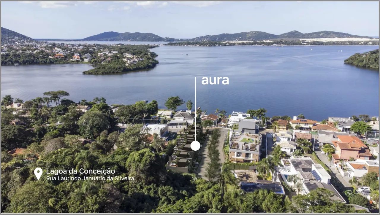 Condomínio com casas de 120 m2,  2 suítes, Lagoa da Conceição - Florianópolis - SC