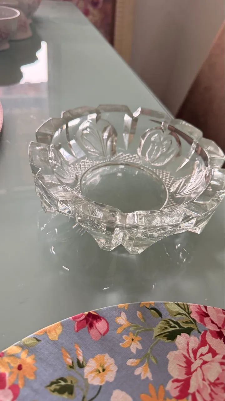 Cinzero de cristal