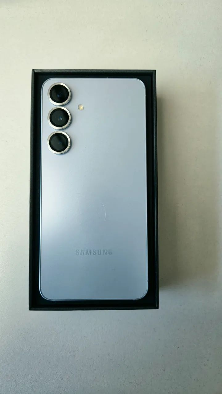 Galaxy S25 256GB / 12GB RAM - Azul Prata - Com Caixa e 6 Meses de Garantia - Foto 4