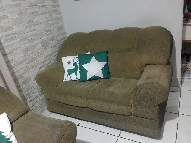 Sofá conjunto 2 e 3 lugares  - Foto 2