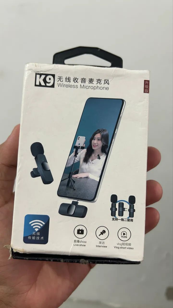 MICROFONE DE LAPELA K9 - PARA IPHONE - Foto 5
