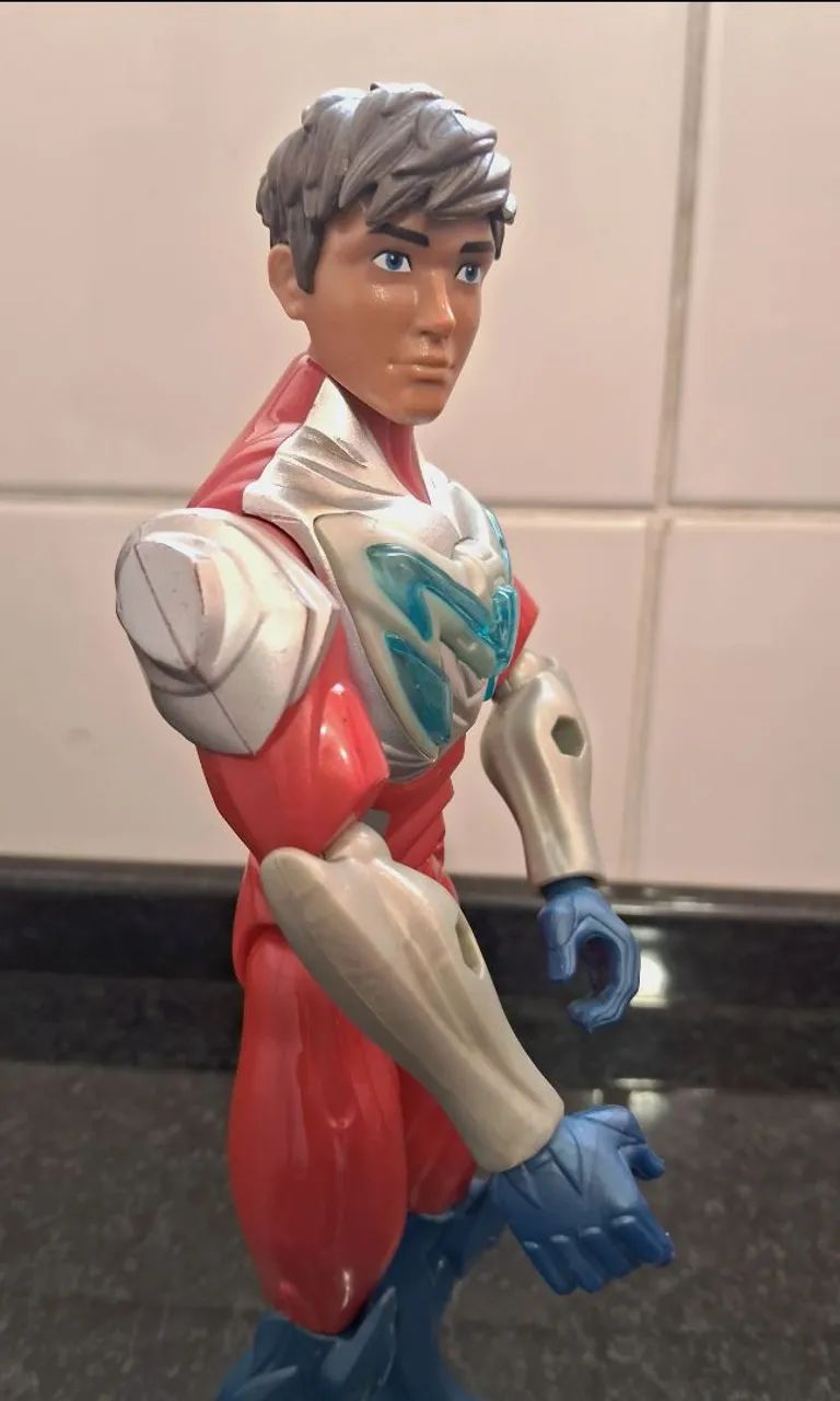 Boneco Max Steel Mattel Usado  - Foto 3