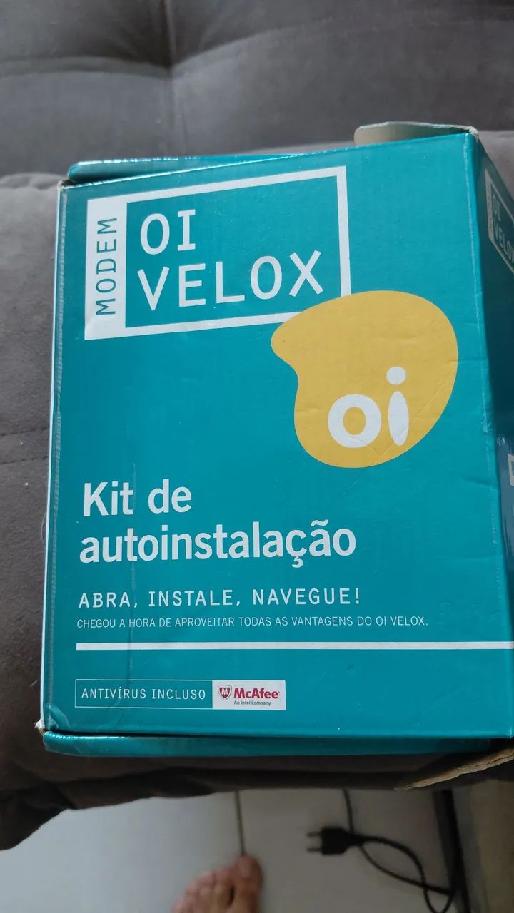 MODEM OI + KIT DE INSTALAÇÃO  - Foto 2