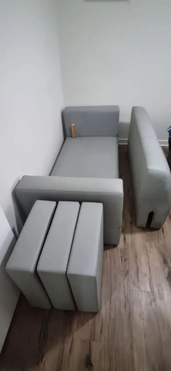 Sofa de Couro - 3 e 2 Lugares - Foto 3