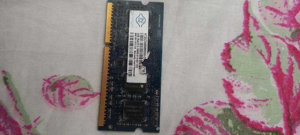 Memória Pra Notebook ddr3 2gb cada - Foto 2