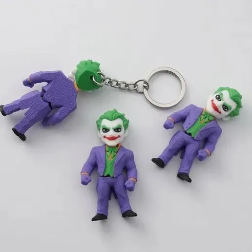 1 batman e 1 coringa chaveiro item colecionavel - Foto 3