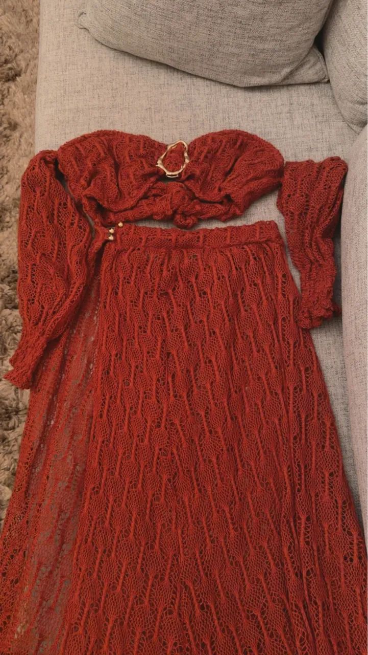 Conjunto em croche peça exclusiva - Foto 2