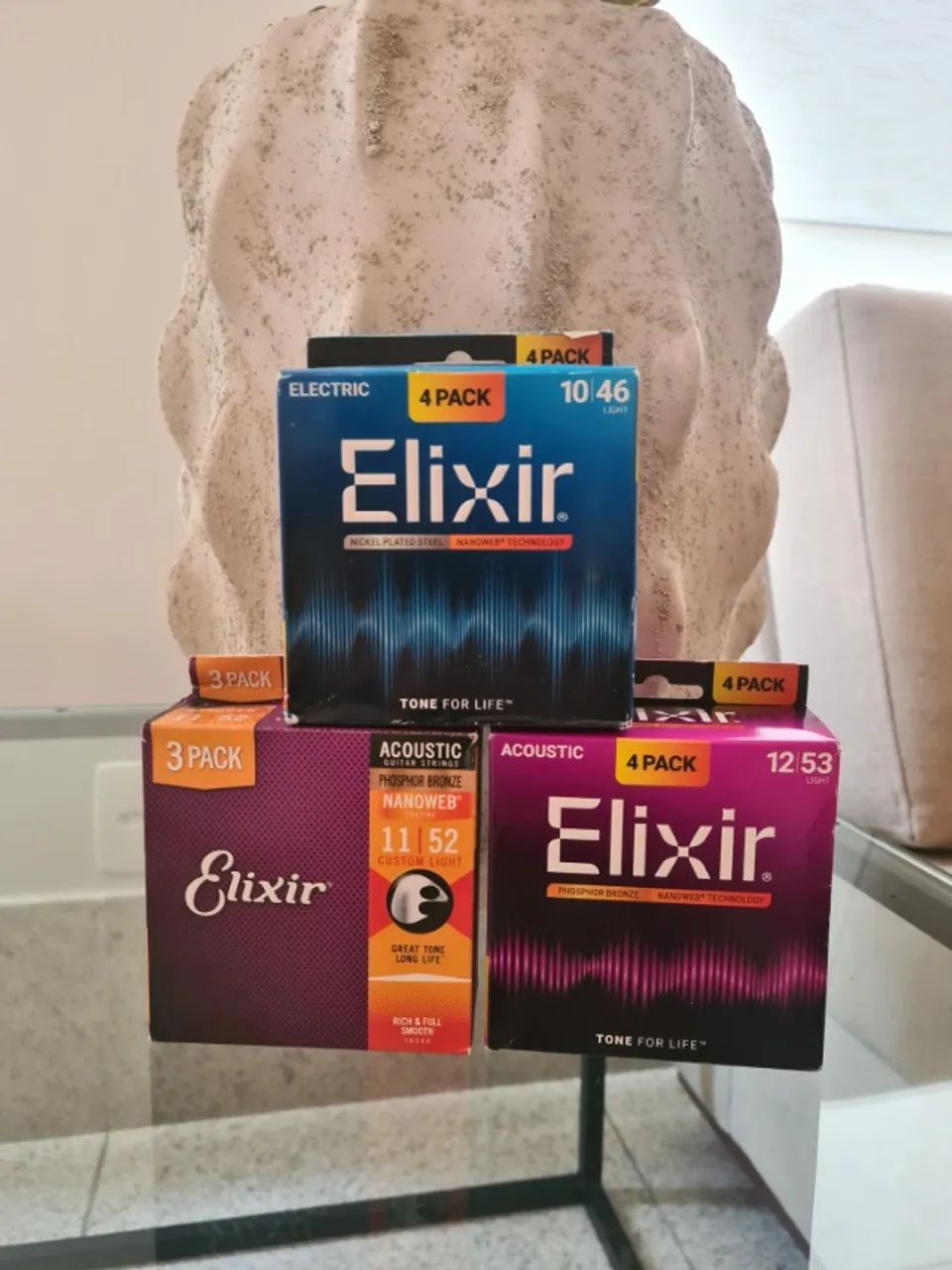 CORDAS ELIXIR PARA VIOLAO - IMPORTADAS