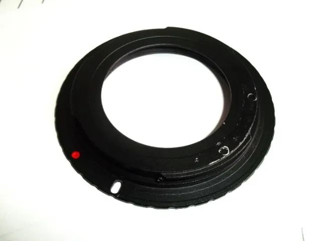 Anel Adaptador M42 - Eos Canon Ef Lente Rosca (Usado) - Foto 3