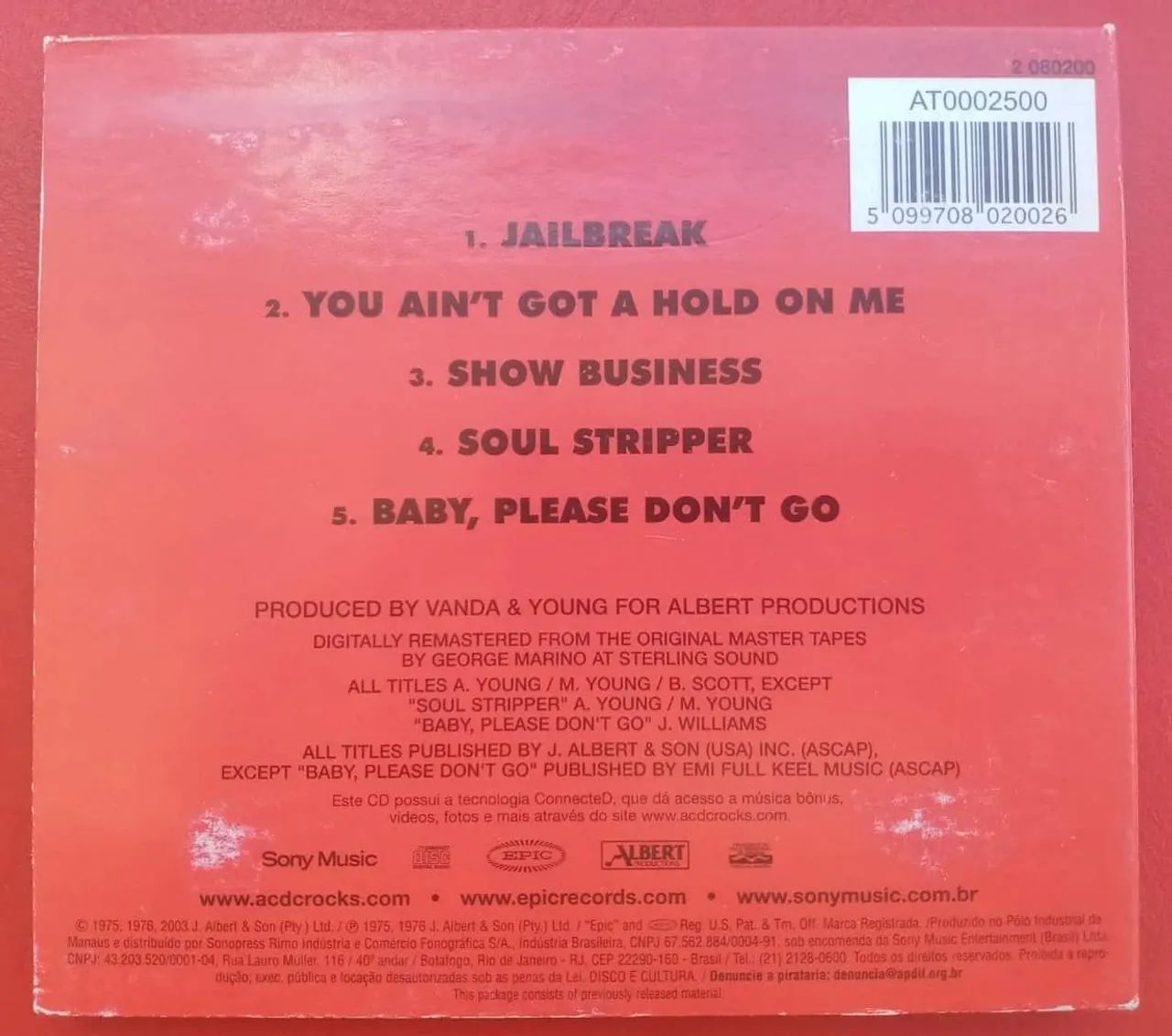 CD AC/DC - '74 Jailbreak - Foto 2